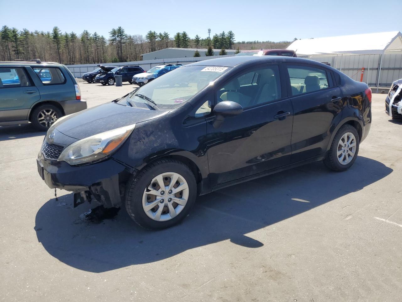 2012 Kia Rio Lx Copart, lot number: 54705315, vin: KNADM4A38C6076621. Thumbnail 1
