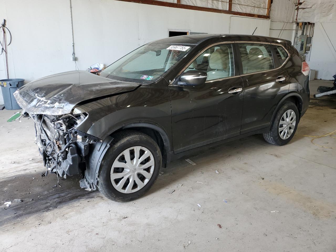 2015 Nissan Rogue S Copart, lot number: 55967755, vin: KNMAT2MV1FP515263. Thumbnail 1