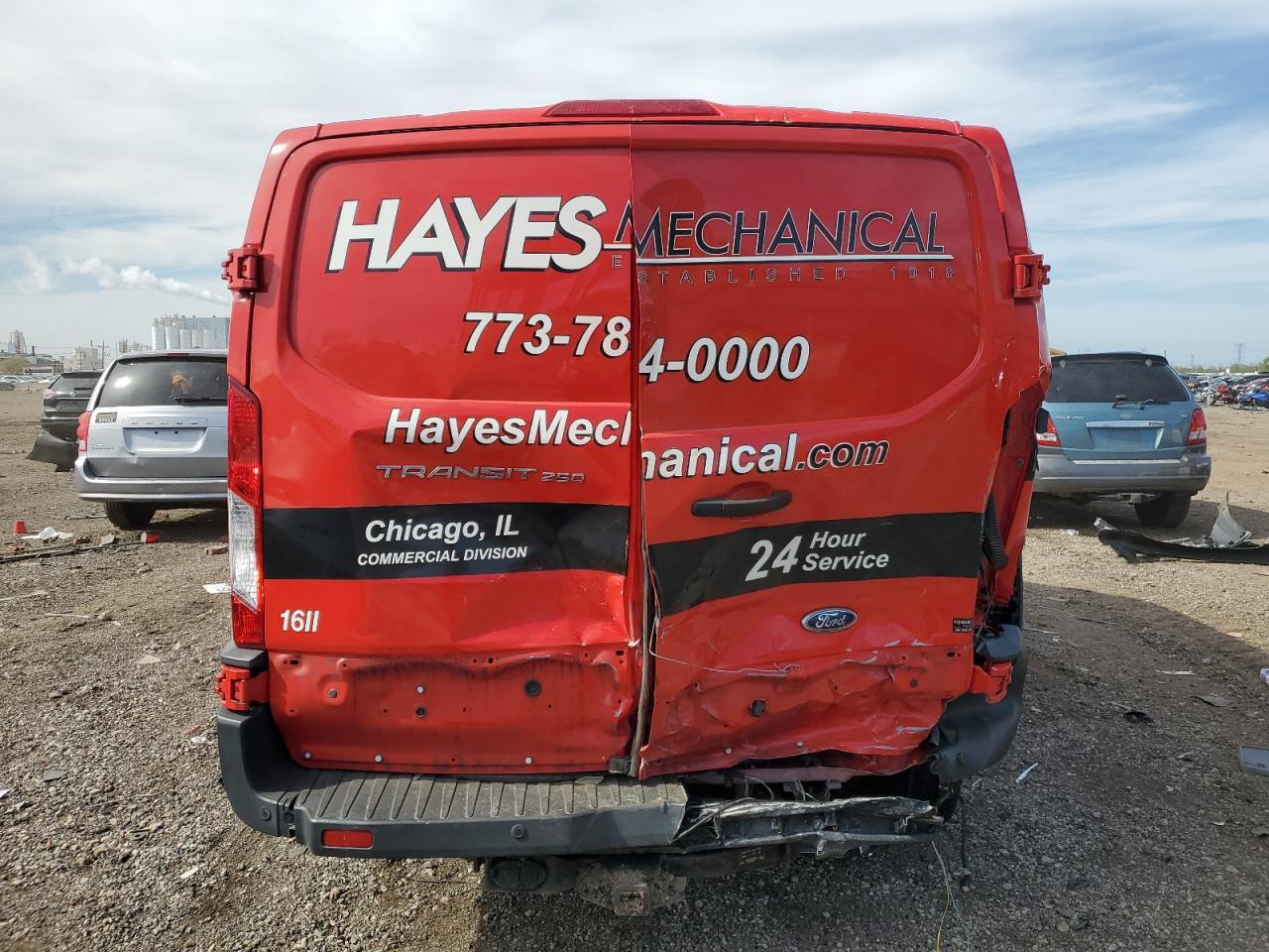2016 Ford Transit T-250 Copart, lot number: 54239495, vin: 1FTYR1YM3GKB53878. Thumbnail 6