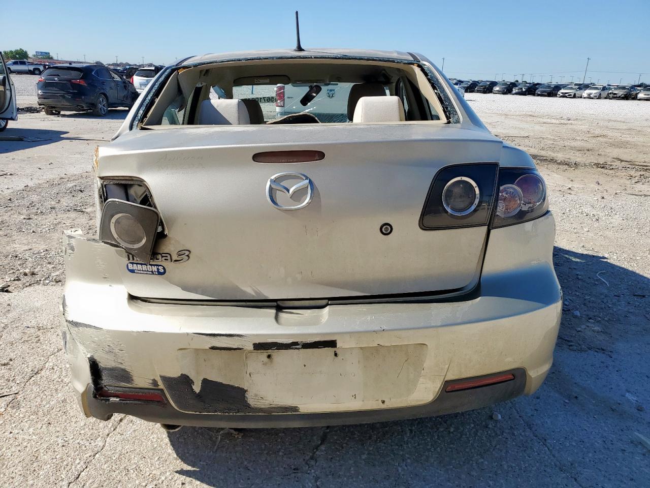 2007 Mazda 3 I Copart, lot number: 56710945, vin: JM1BK32F671637338. Thumbnail 6