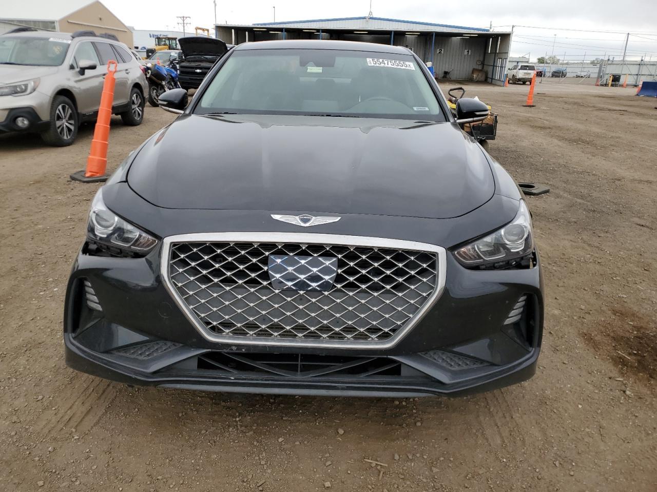2019 Genesis G70 Advanced Copart, lot number: 55475555, vin: KMTG64LA4KU019687. Thumbnail 5