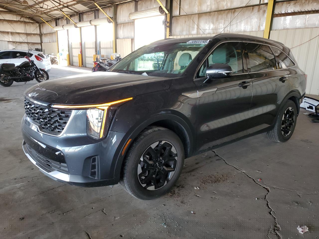 2024 Kia Sorento S Copart, lot number: 58602295, vin: 5XYRL4JC4RG273657. Thumbnail 1