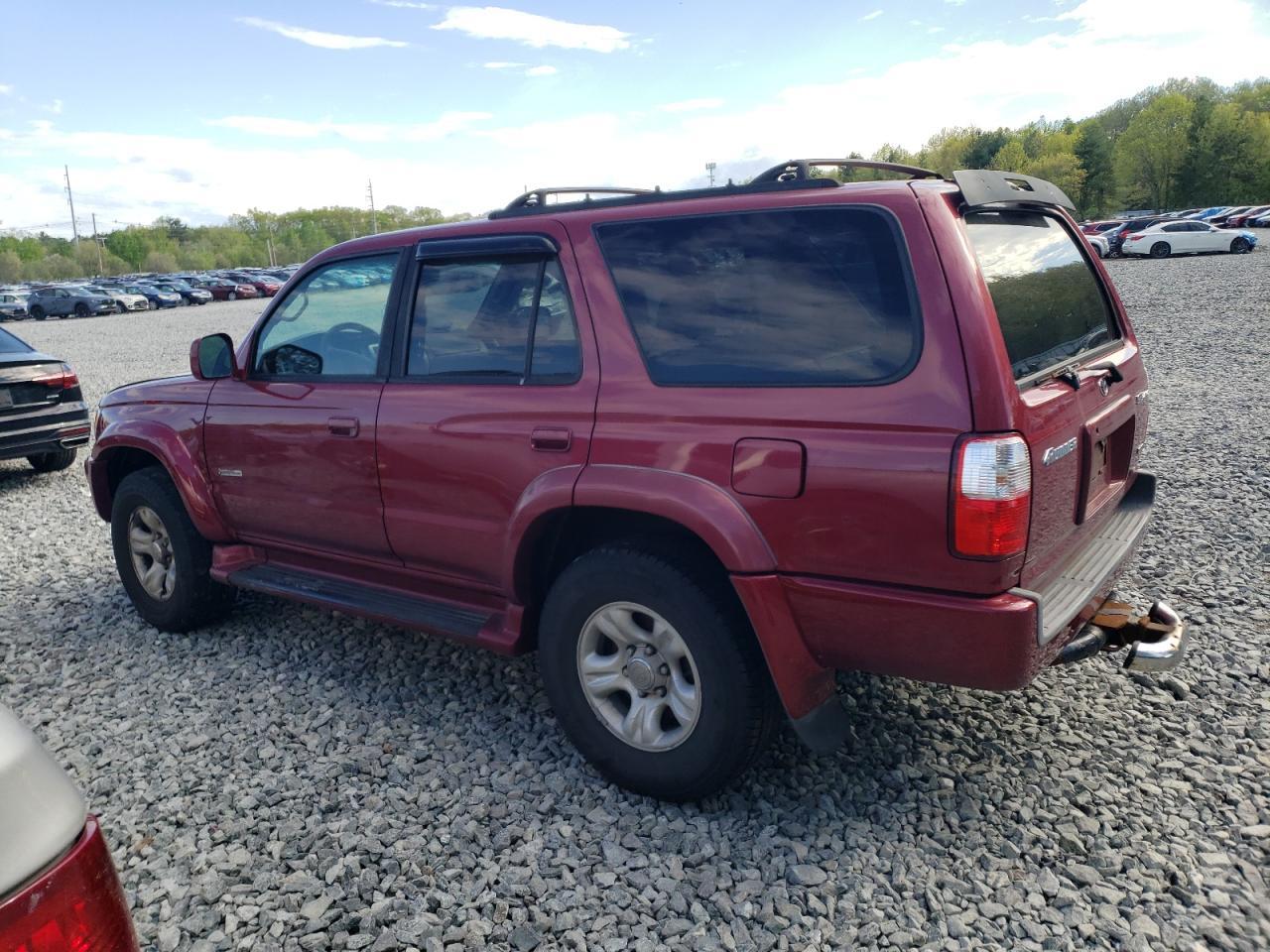 2002 Toyota 4Runner Sr5 Copart, lot number: 56417805, vin: JT3HN86R520379920. Thumbnail 2
