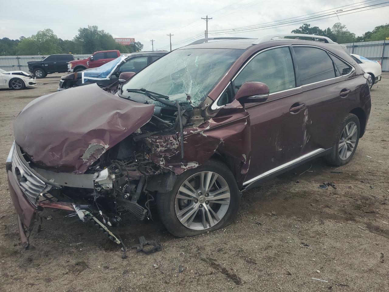 2015 Lexus Rx 350 Copart, lot number: 56052745, vin: 2T2ZK1BA6FC159984. Thumbnail 1