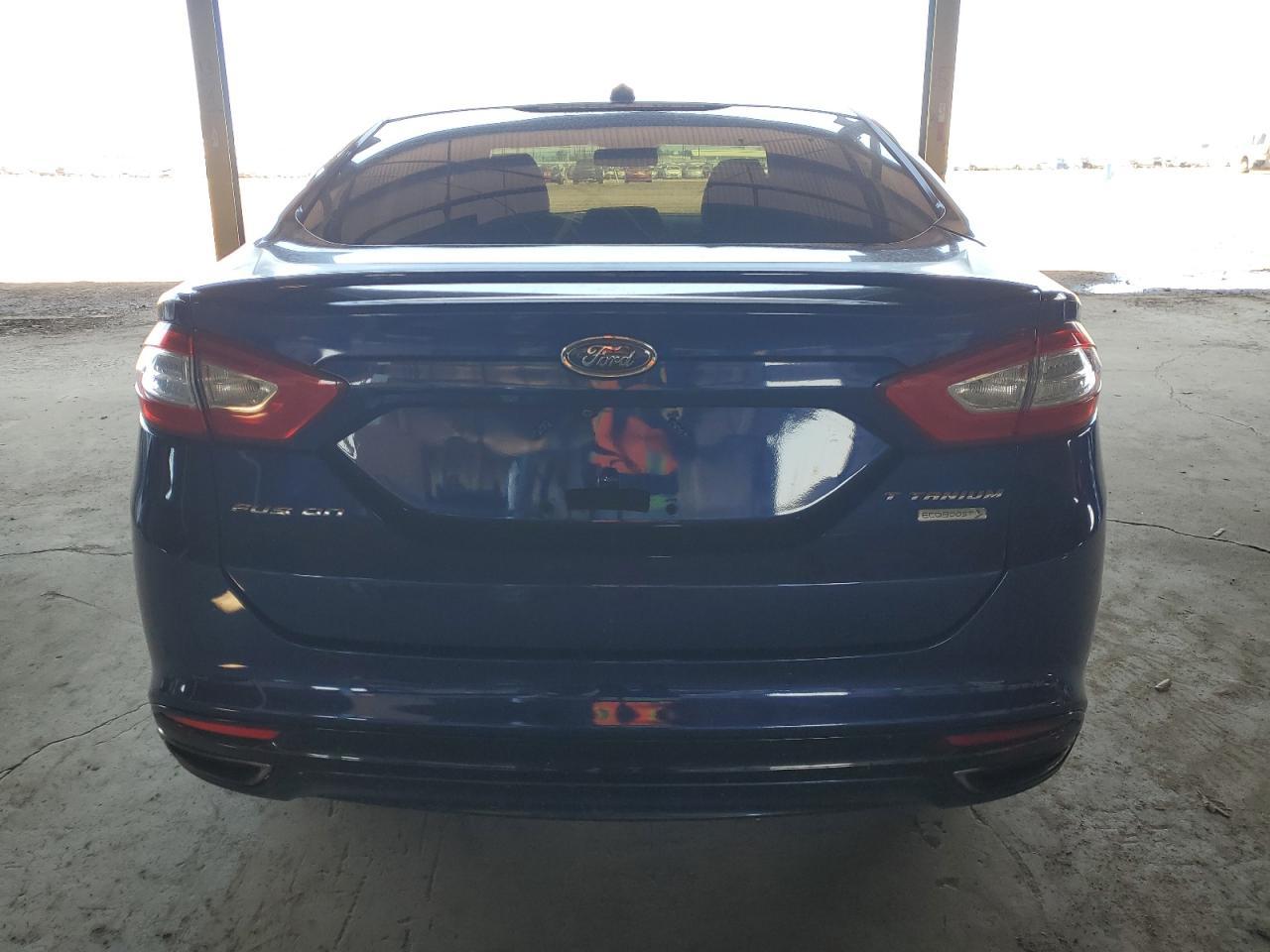 2014 Ford Fusion Titanium Copart, lot number: 56607895, vin: 3FA6P0K90ER129595. Thumbnail 6