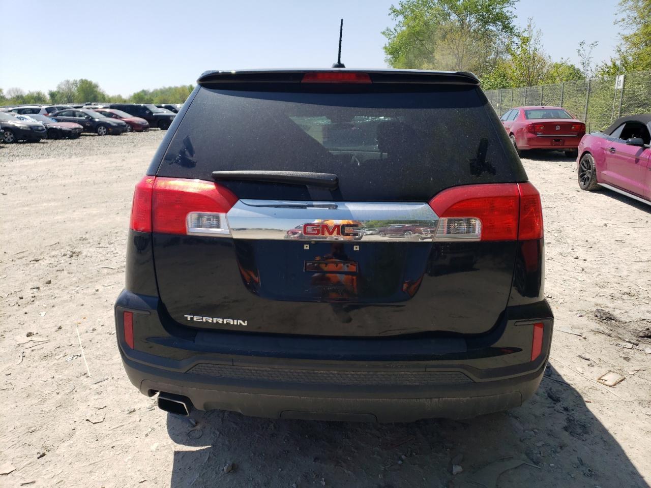 2017 GMC Terrain Sle Copart, lot number: 55961045, vin: 2GKALMEK7H6342002. Thumbnail 6