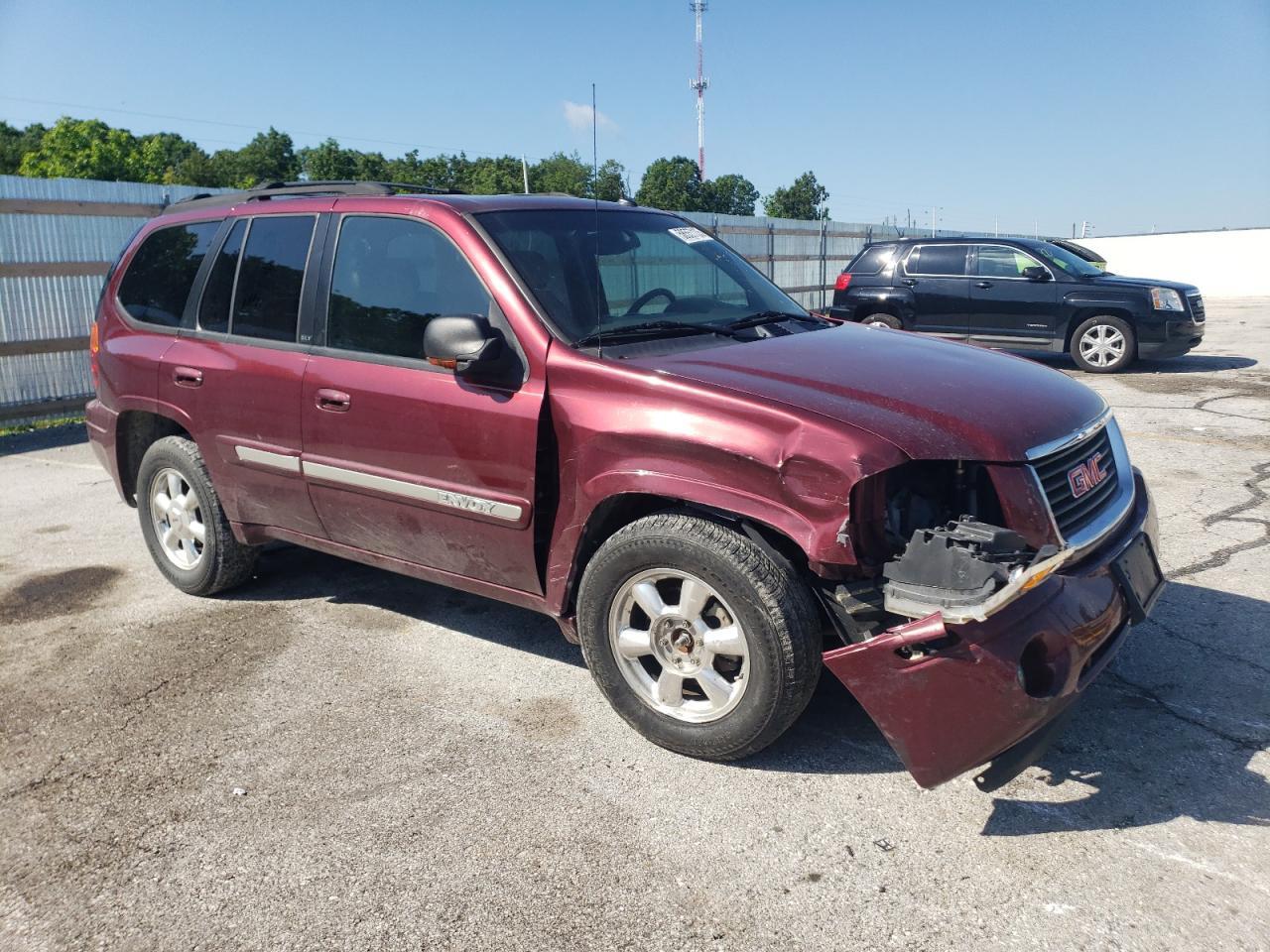 2004 GMC Envoy Copart, lot number: 58557135, vin: 1GKDT13S642214677. Thumbnail 4