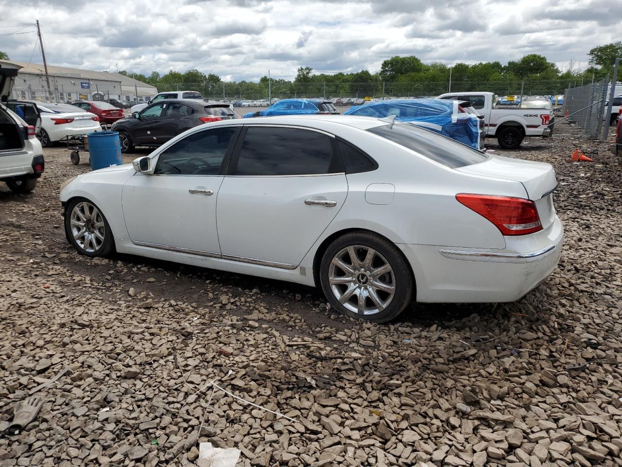 2012 Hyundai Equus Signature Copart, lot number: 57932755, vin: KMHGH4JH5CU052123. Thumbnail 2