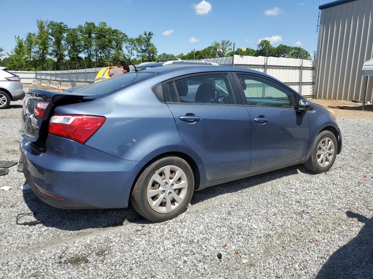 2016 Kia Rio Lx Copart, lot number: 55972765, vin: KNADM4A35G6572708. Thumbnail 3