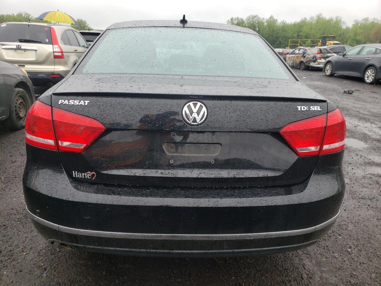 2014 Volkswagen Passat Sel Copart, lot number: 55115445, vin: 1VWCN7A39EC077212. Thumbnail 6