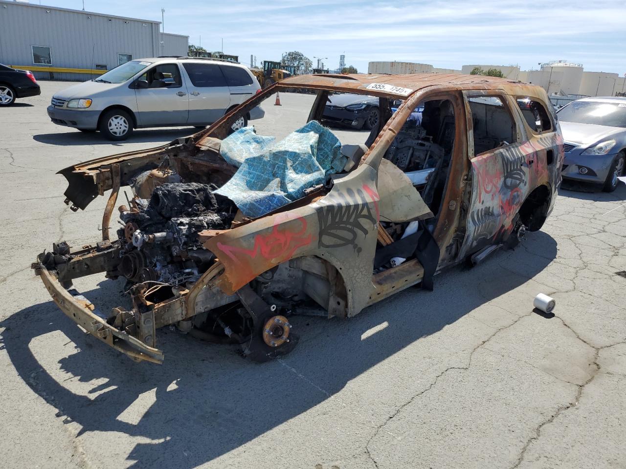 2023 Dodge Durango R/T Copart, lot number: 55579745, vin: 1C4SDJCT5PC569623. Thumbnail 1