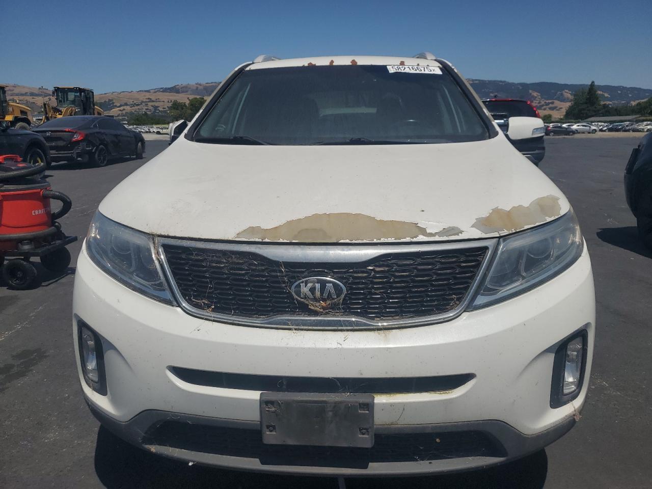 2014 Kia Sorento Lx Copart, lot number: 58216675, vin: 5XYKTCA61EG543895. Thumbnail 5