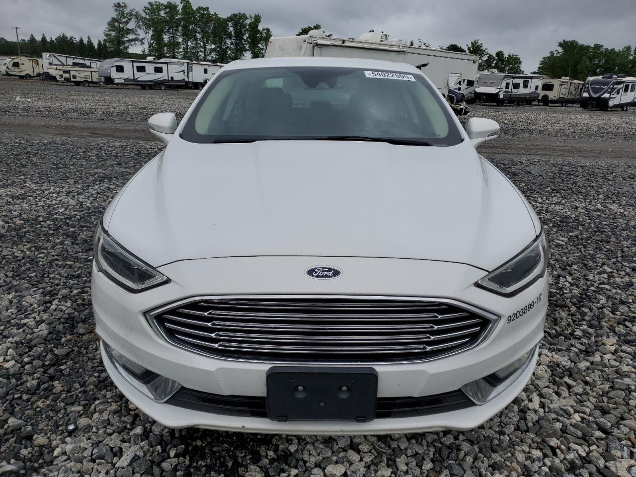 2017 Ford Fusion Se Hybrid Copart, lot number: 54022505, vin: 3FA6P0LUXHR409273. Thumbnail 5