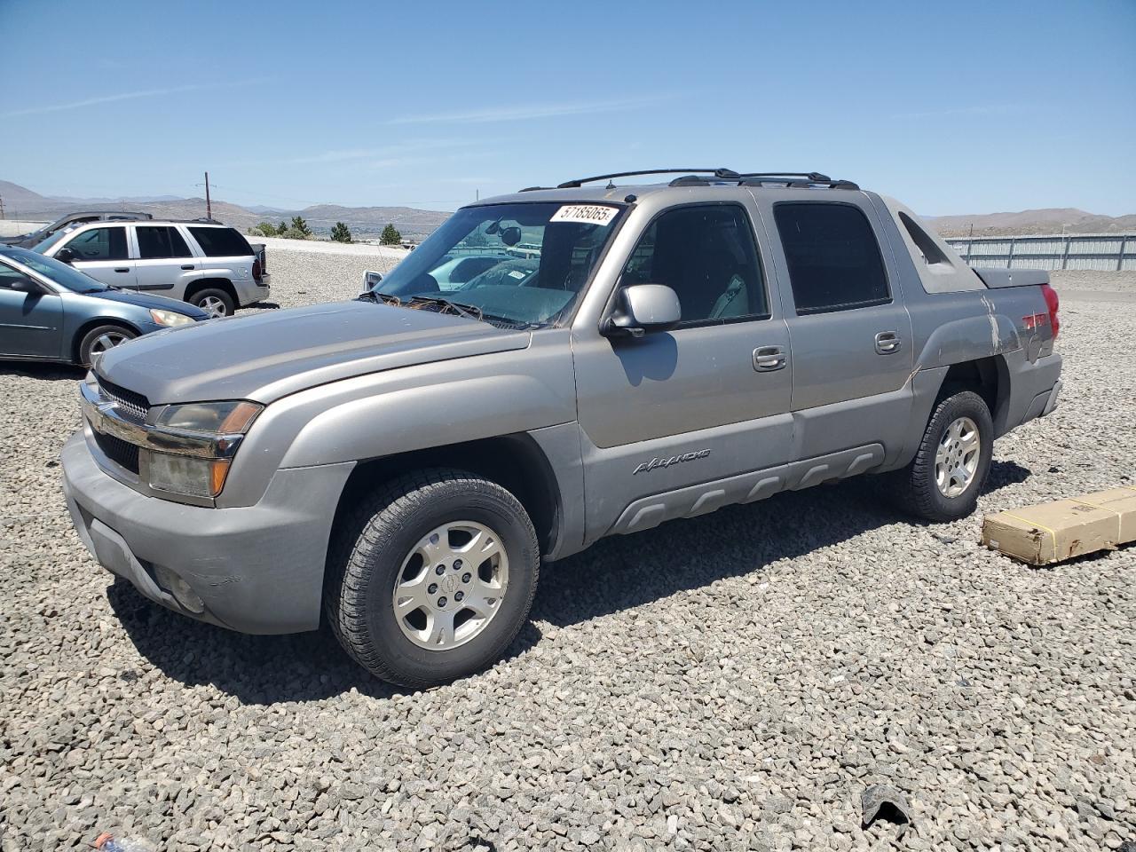 2002 Chevrolet Avalanche K1500 Copart, lot number: 57185065, vin: 3GNEK13TX2G163160. Thumbnail 1