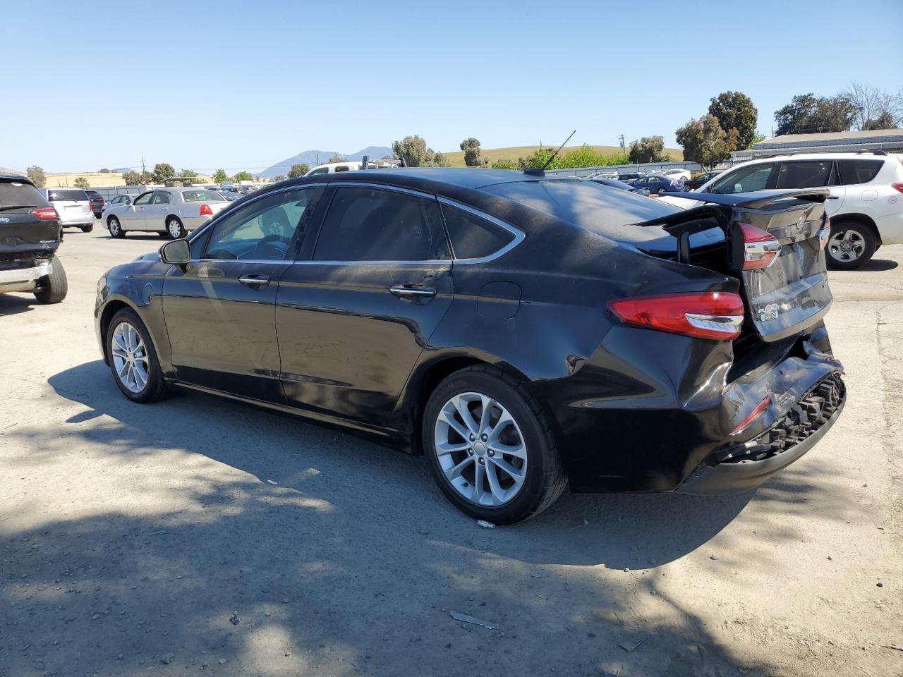 2019 Ford Fusion Titanium Copart, lot number: 56030415, vin: 3FA6P0SU2KR202384. Thumbnail 2