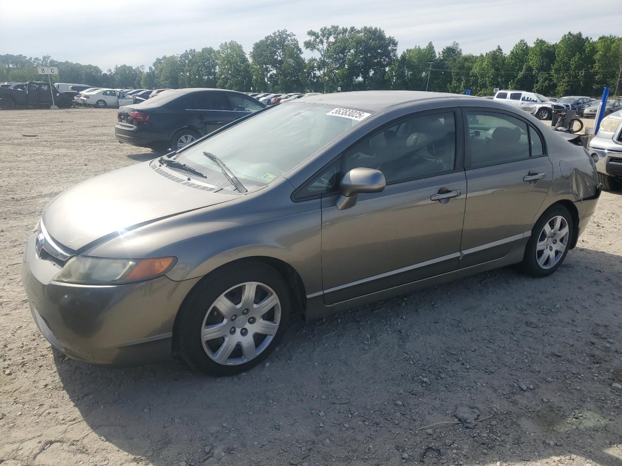 2008 Honda Civic Lx Copart, lot number: 56383025, vin: 2HGFA16598H341387. Thumbnail 1