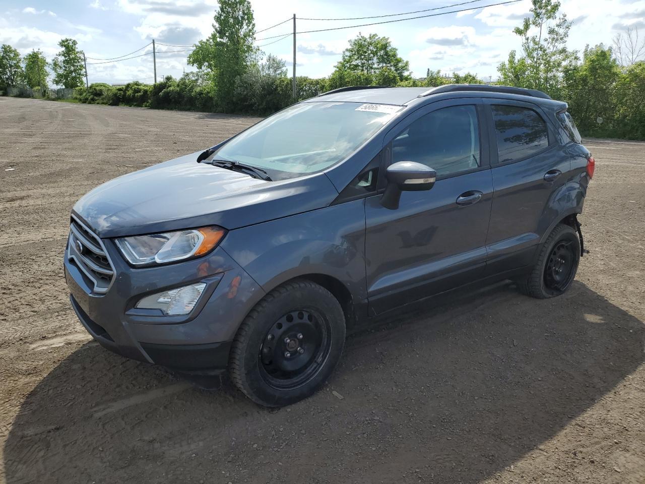 2018 Ford Ecosport Se Copart, lot number: 58662875, vin: MAJ3P1TEXJC248073. Thumbnail 1