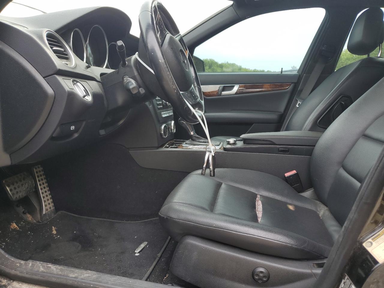 2012 Mercedes-Benz C 300 4Matic Copart, lot number: 58264875, vin: WDDGF8BB2CR211054. Thumbnail 7