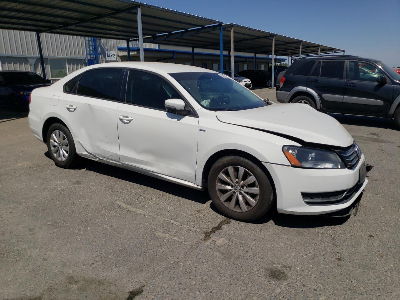 2014 Volkswagen Passat S Copart, lot number: 59058045, vin: 1VWAT7A30EC115391. Thumbnail 4