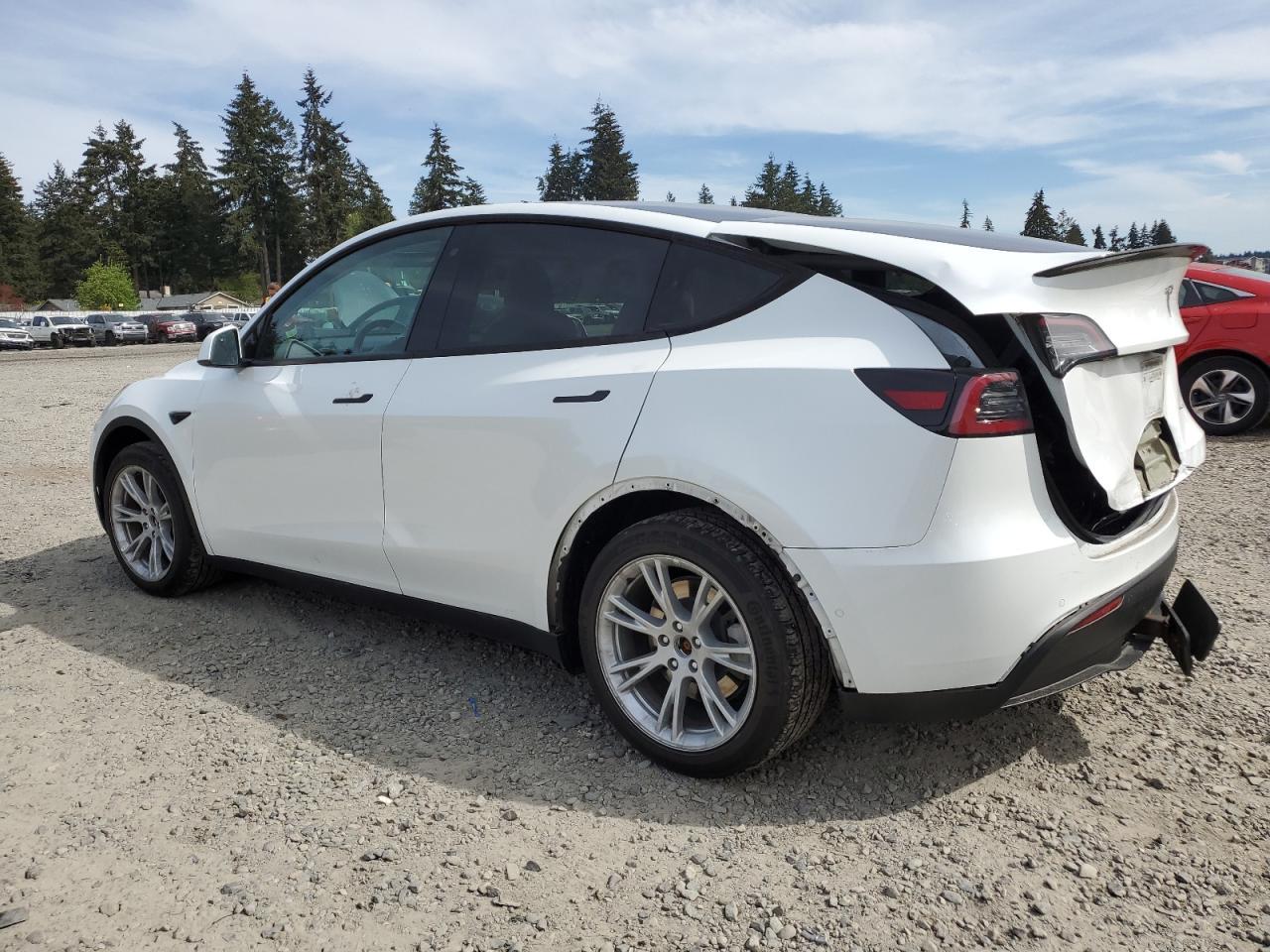 2020 Tesla Model Y Copart, lot number: 54888215, vin: 5YJYGDEF2LF006357. Thumbnail 2