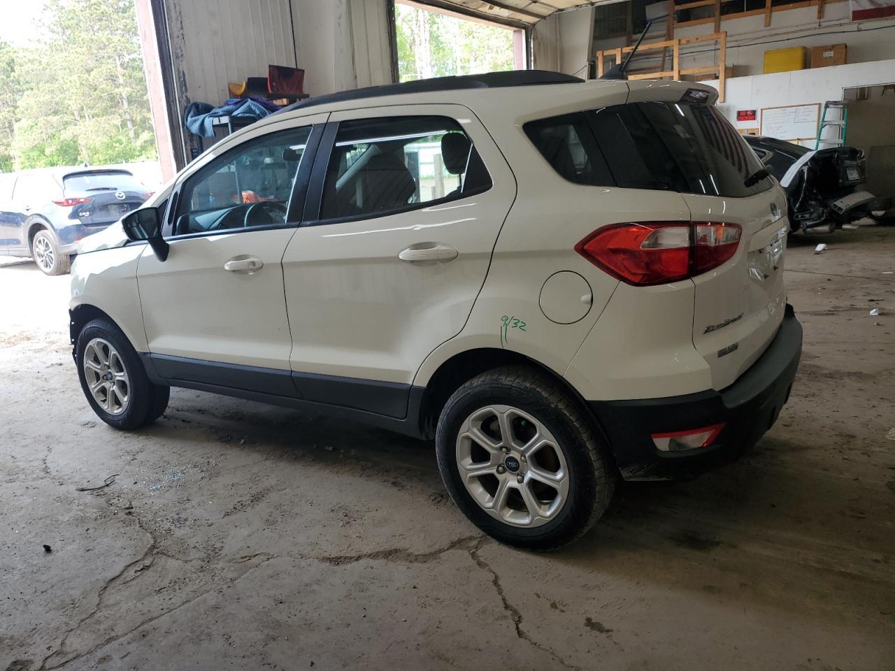 2020 Ford Ecosport Se Copart, lot number: 59303155, vin: MAJ6S3GL4LC345143. Thumbnail 2