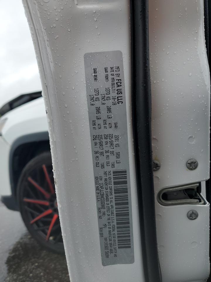 2019 Jeep Cherokee Latitude Copart, lot number: 56652185, vin: 1C4PJLCBXKD332002. Thumbnail 13