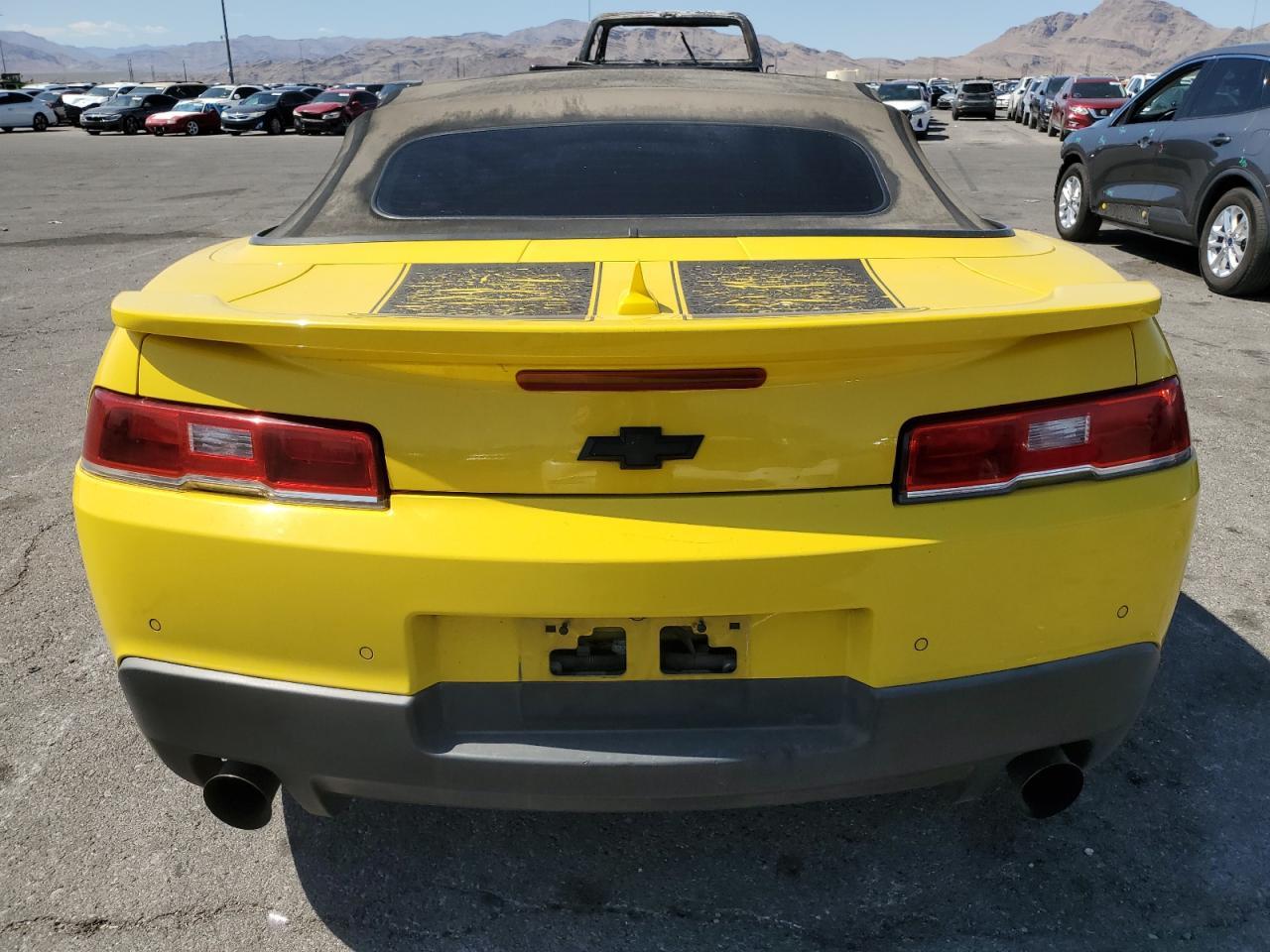 2015 Chevrolet Camaro Lt Copart, lot number: 57641455, vin: 2G1FD3D32F9227007. Thumbnail 6