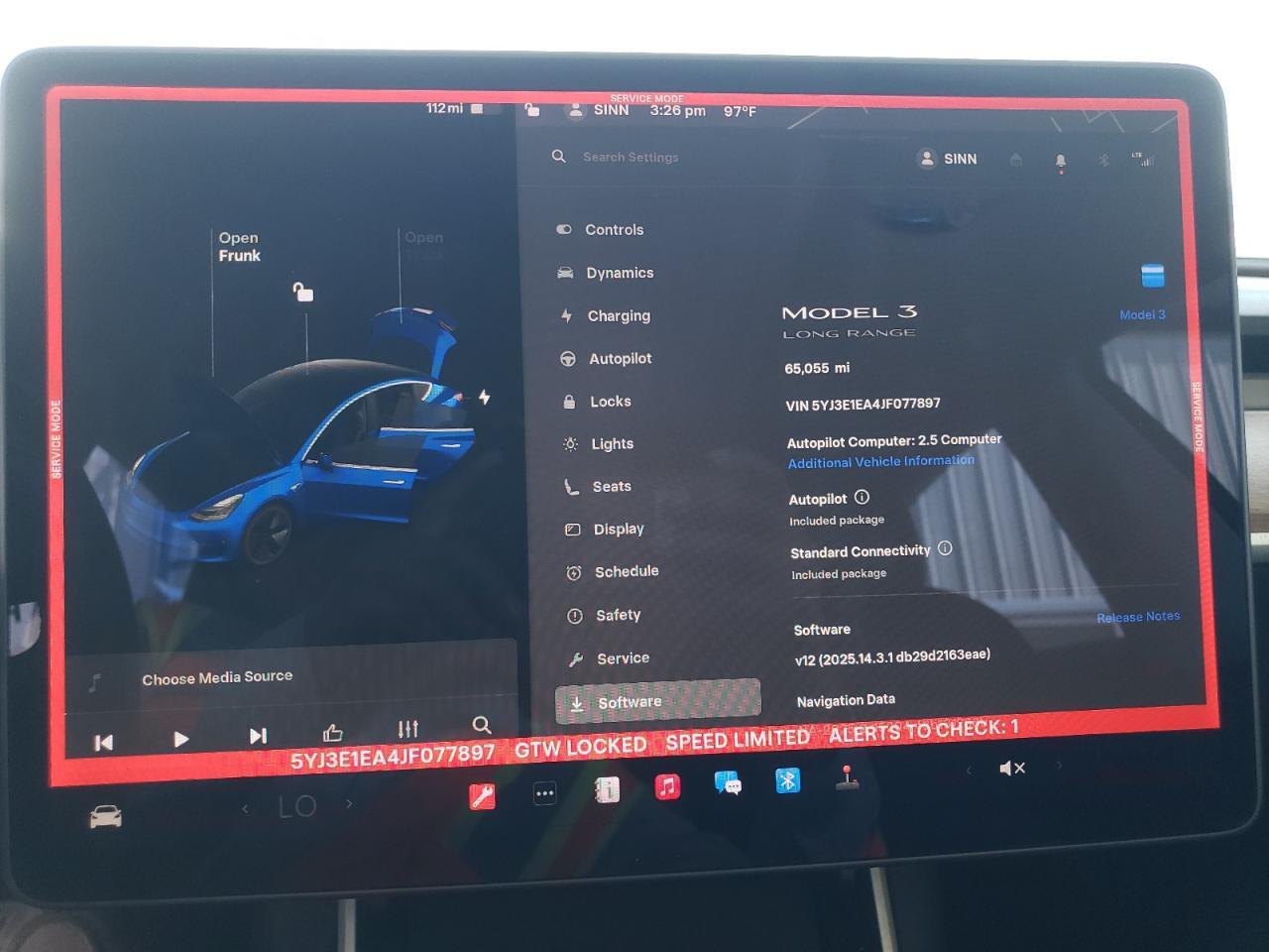 2018 Tesla Model 3 Copart, lot number: 59143845, vin: 5YJ3E1EA4JF077897. Thumbnail 9