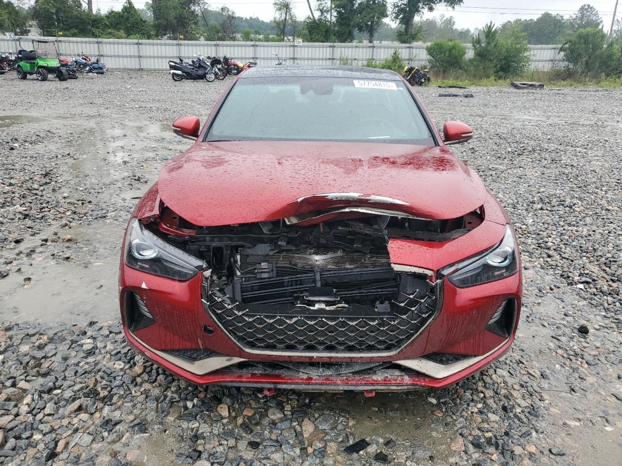 2019 Genesis G70 Prestige Copart, lot number: 57754815, vin: KMTG34LE2KU021837. Thumbnail 5