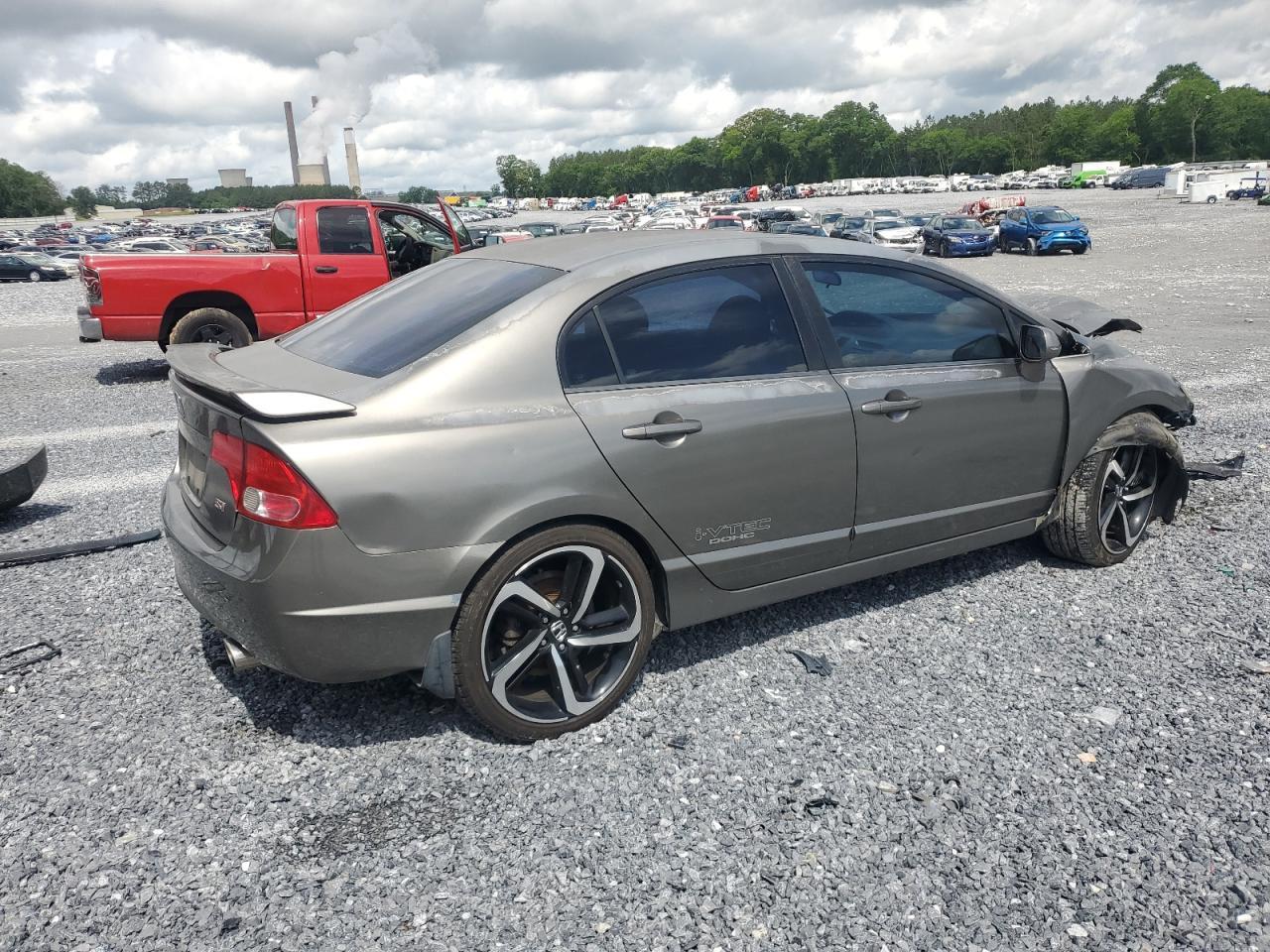 2008 Honda Civic Si Copart, lot number: 55756415, vin: 2HGFA55558H706057. Thumbnail 3
