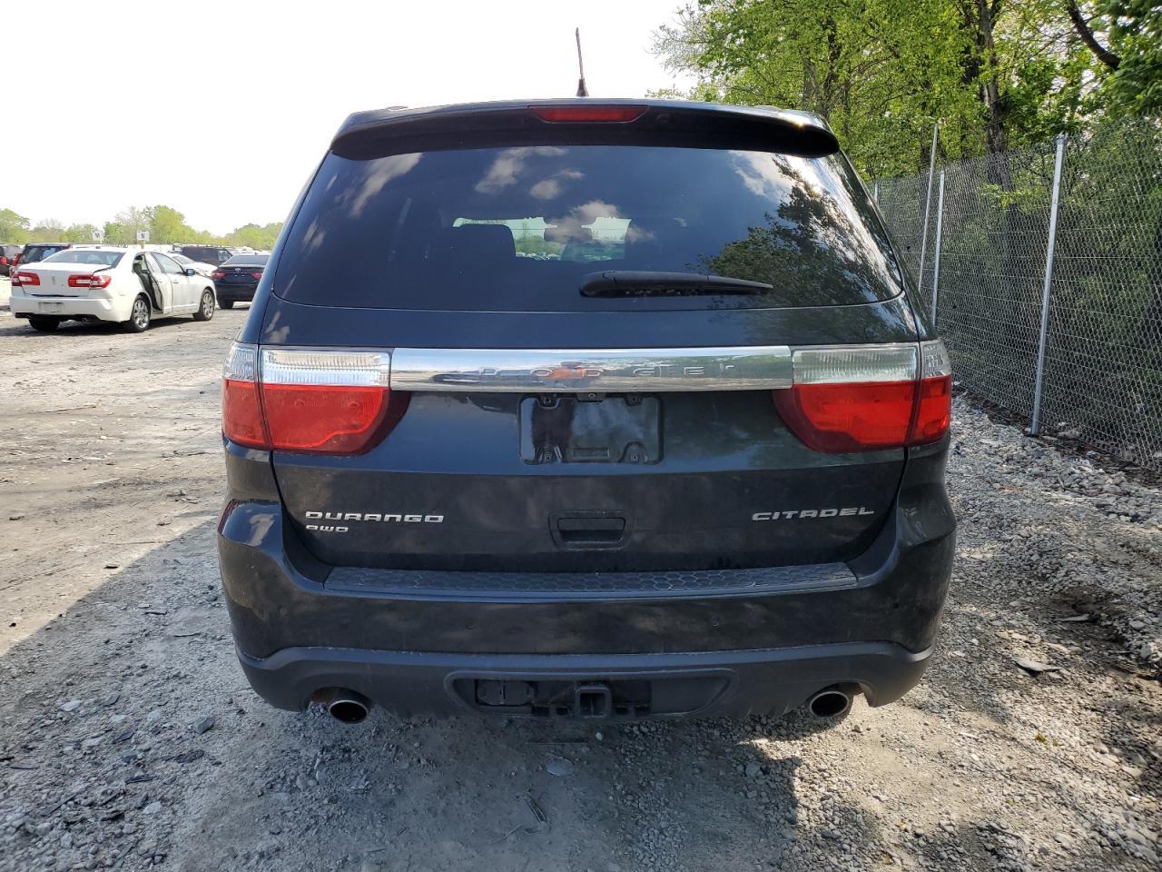 2012 Dodge Durango Citadel Copart, lot number: 56236205, vin: 1C4SDJET4CC147513. Thumbnail 6