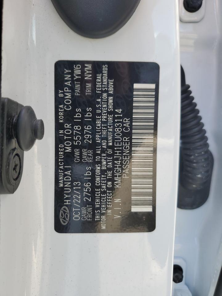 2014 Hyundai Equus Signature Copart, lot number: 57020065, vin: KMHGH4JH1EU083114. Thumbnail 12