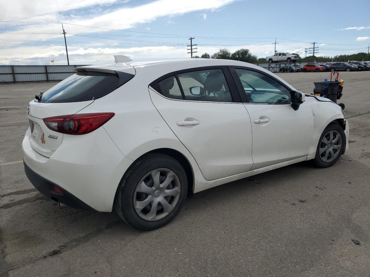 2015 Mazda 3 Touring Copart, lot number: 56923395, vin: JM1BM1L75F1250848. Thumbnail 3