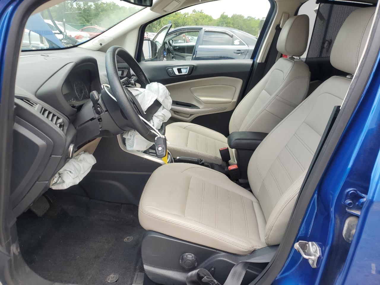 2021 Ford Ecosport Titanium Copart, lot number: 58850055, vin: MAJ3S2KE9MC423309. Thumbnail 7