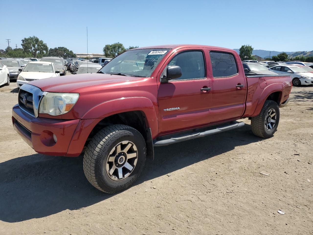 2005 Toyota Tacoma Double Cab Prerunner Long Bed Copart, lot number: 56365405, vin: 5TEKU72N15Z027388. Thumbnail 1