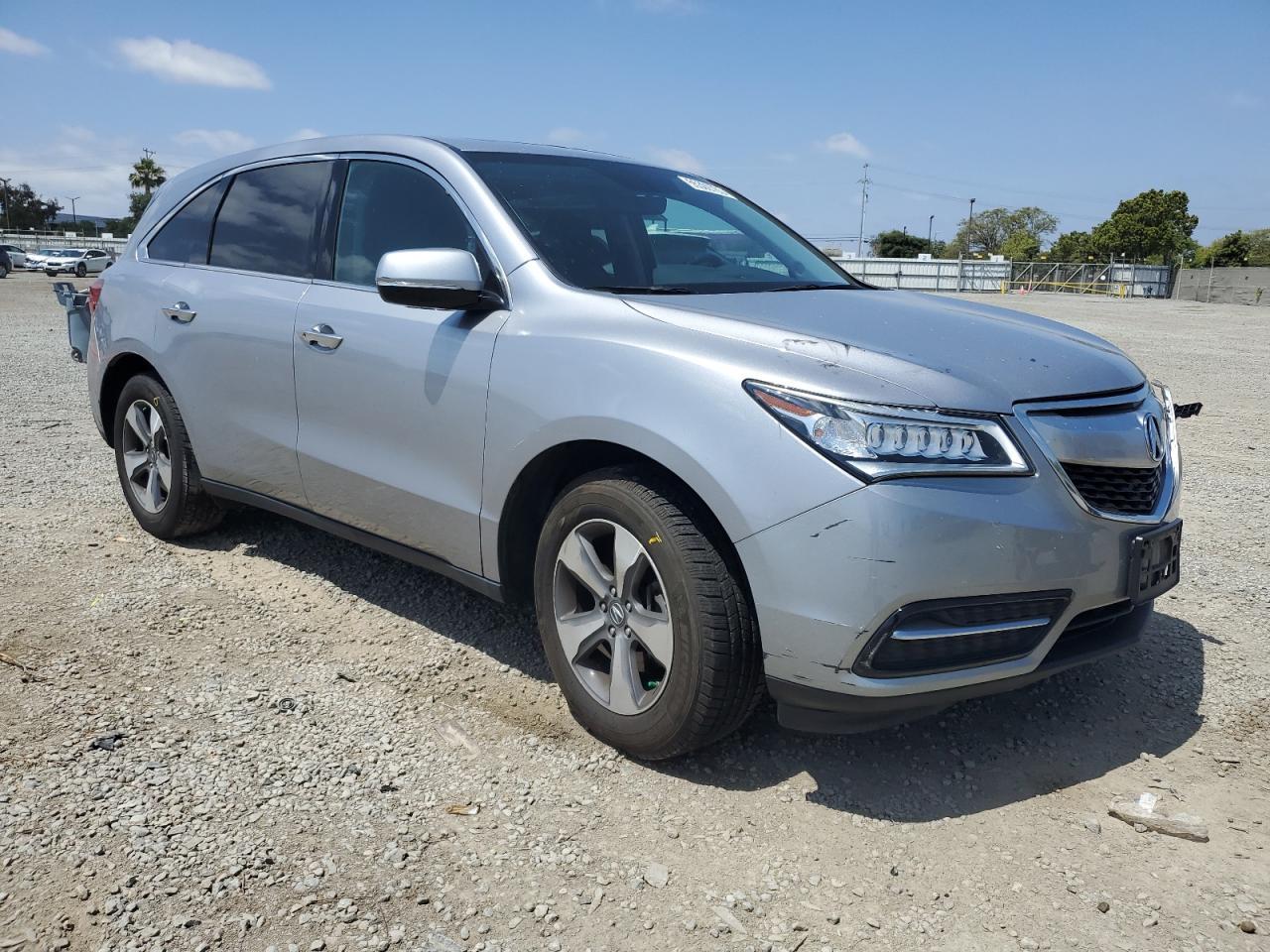 2016 Acura Mdx Copart, lot number: 55309785, vin: 5FRYD3H2XGB016828. Thumbnail 4