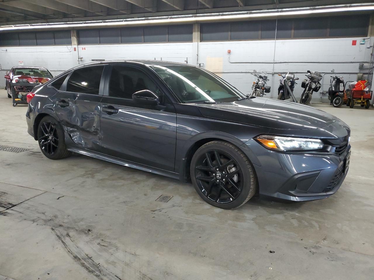 2022 Honda Civic Sport Copart, lot number: 56407175, vin: 2HGFE2F54NH586488. Thumbnail 4