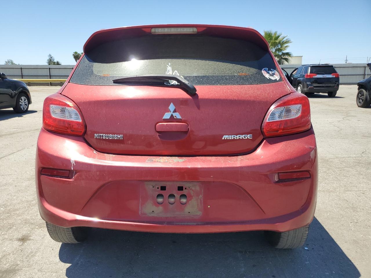 2017 Mitsubishi Mirage Es Copart, lot number: 55701505, vin: ML32A3HJ1HH001825. Thumbnail 6