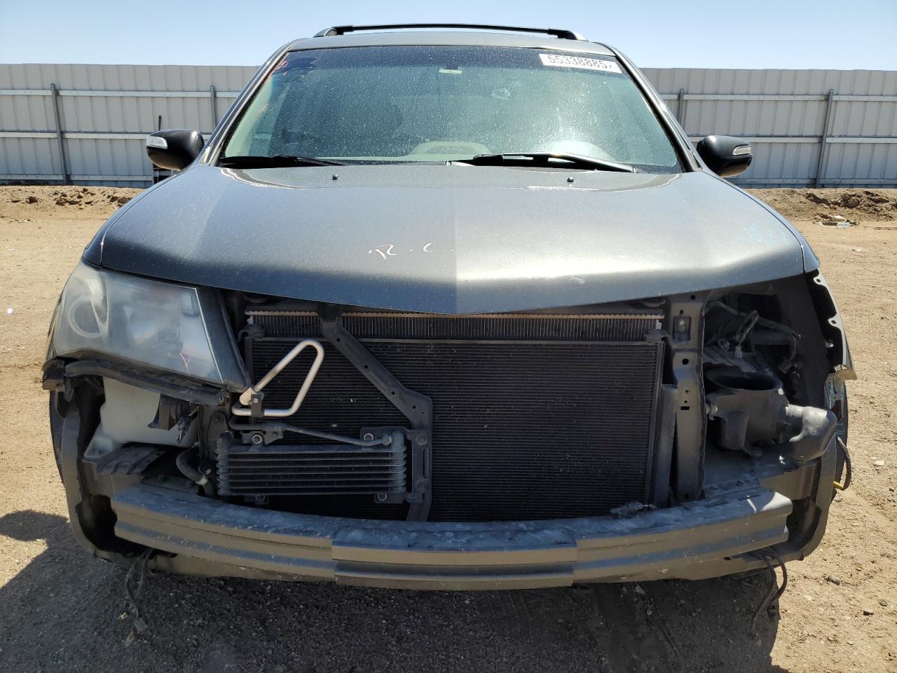 2008 Acura Mdx Sport Copart, lot number: 55338885, vin: 2HNYD28838H511443. Thumbnail 5
