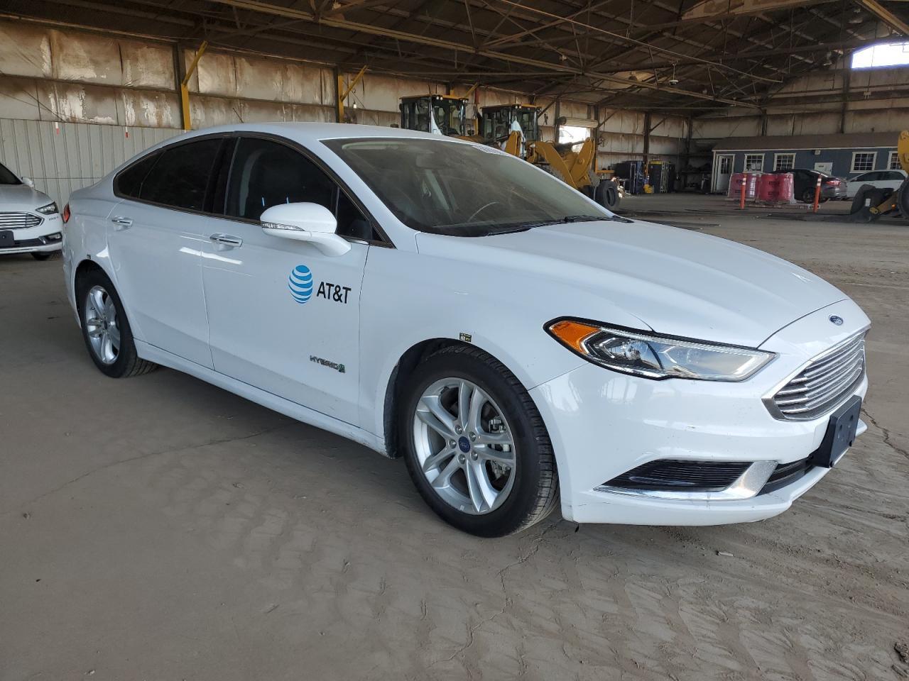 2018 Ford Fusion Se Hybrid Copart, lot number: 58957635, vin: 3FA6P0LU8JR171610. Thumbnail 4