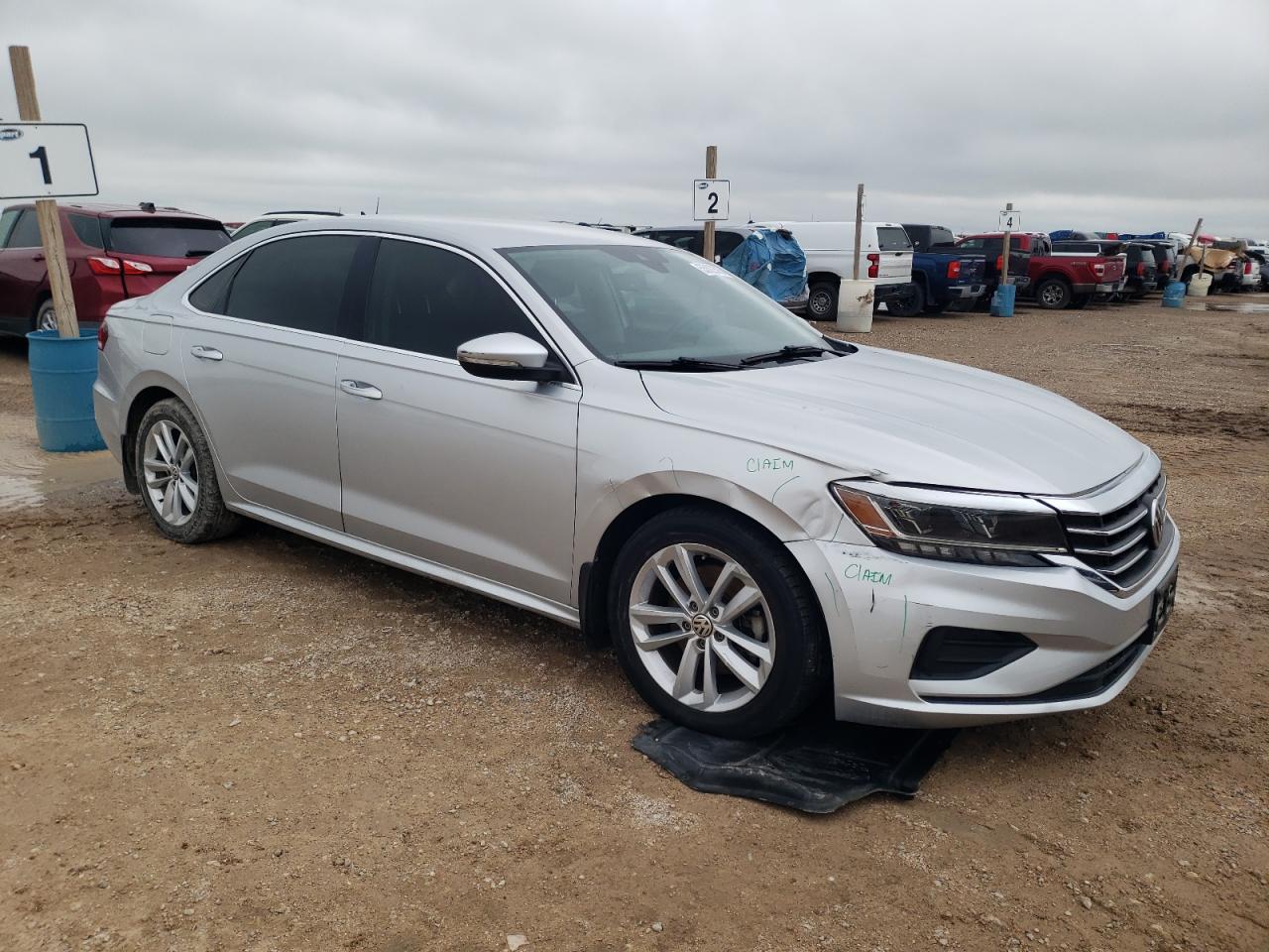 2020 Volkswagen Passat Se Copart, lot number: 55822585, vin: 1VWSA7A34LC018430. Thumbnail 4