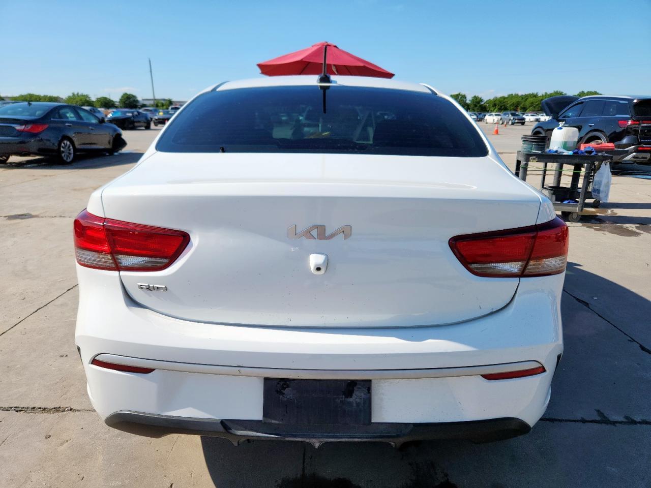 2022 Kia Rio Lx Copart, lot number: 58511785, vin: 3KPA24AD6NE466456. Thumbnail 6