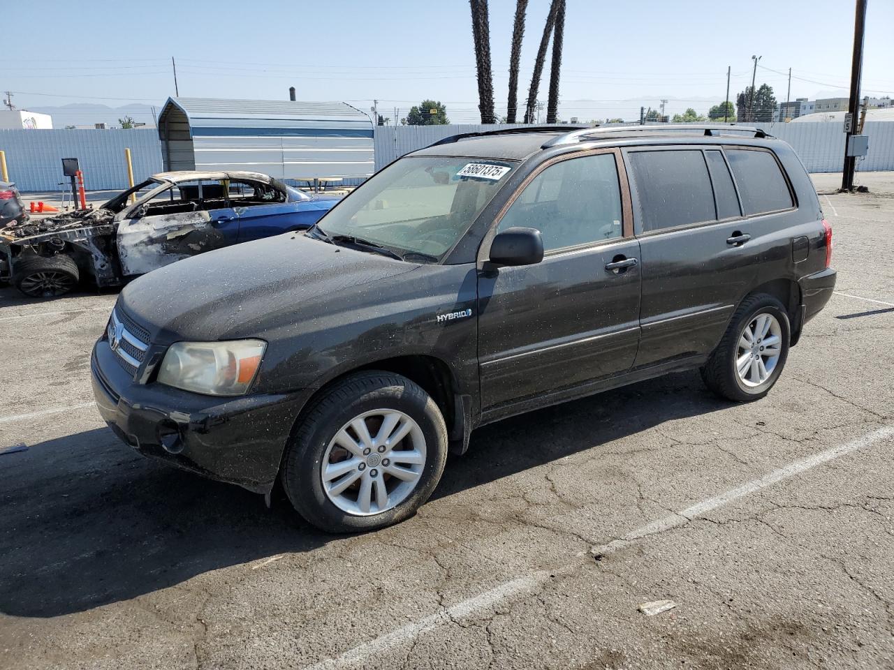 2005 Toyota Highlander Hybrid Copart, lot number: 58601375, vin: JTEDW21A660011088. Thumbnail 1