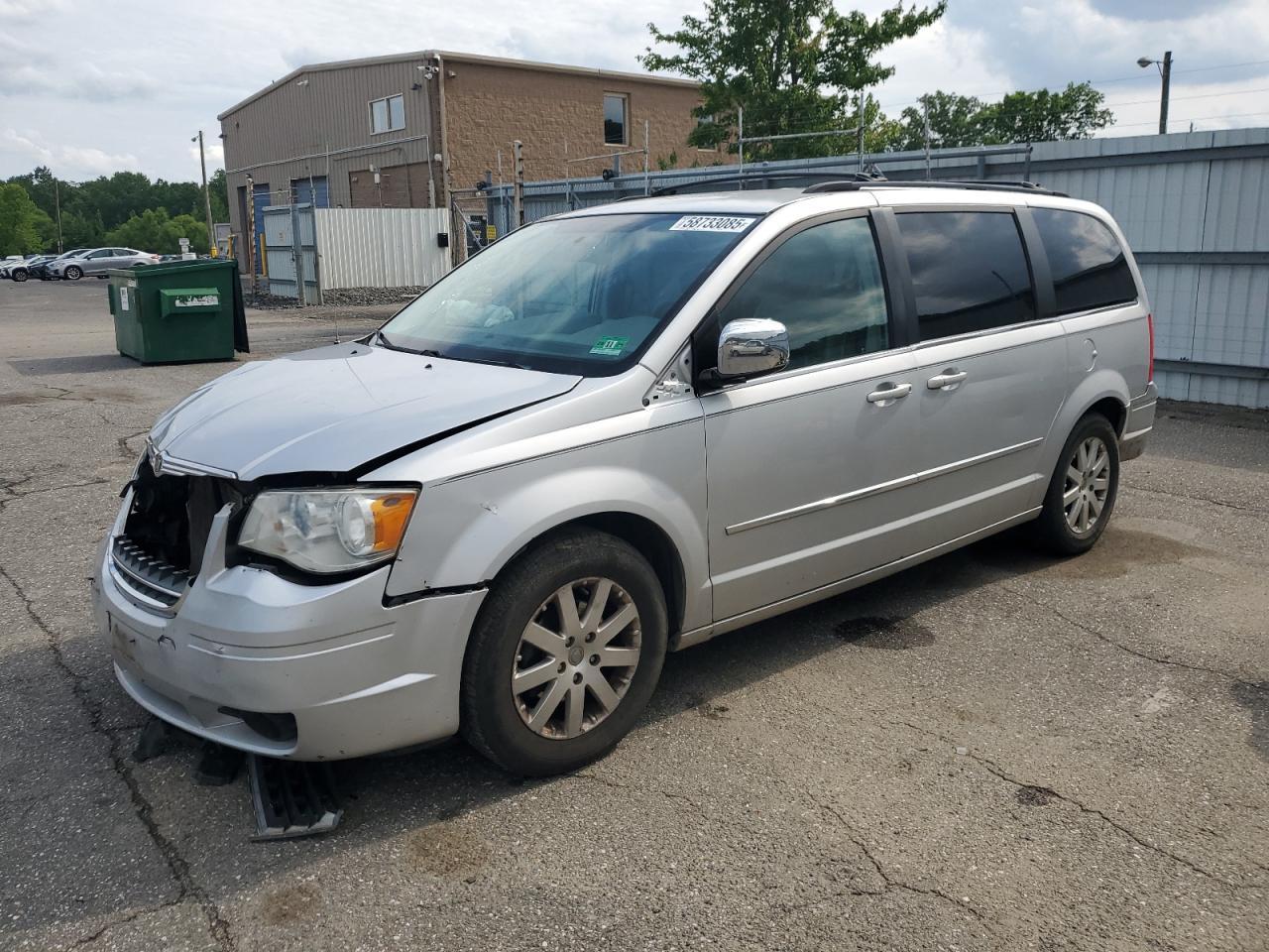 2010 Chrysler Town & Country Touring Copart, lot number: 58733085, vin: 2A4RR5D14AR113755. Thumbnail 1