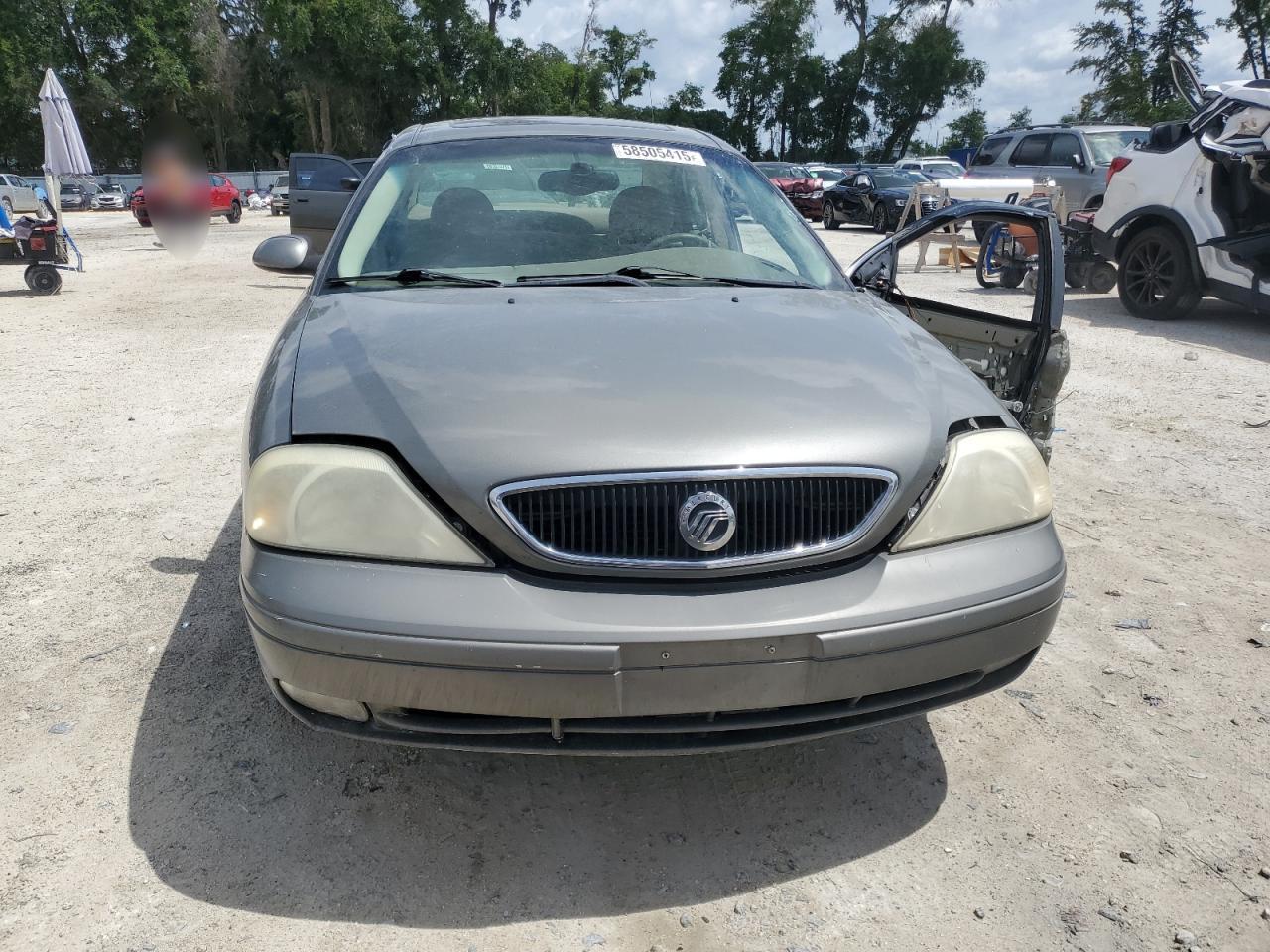 2003 Mercury Sable Ls Premium Copart, lot number: 58505415, vin: 1MEFM55S83A604592. Thumbnail 5