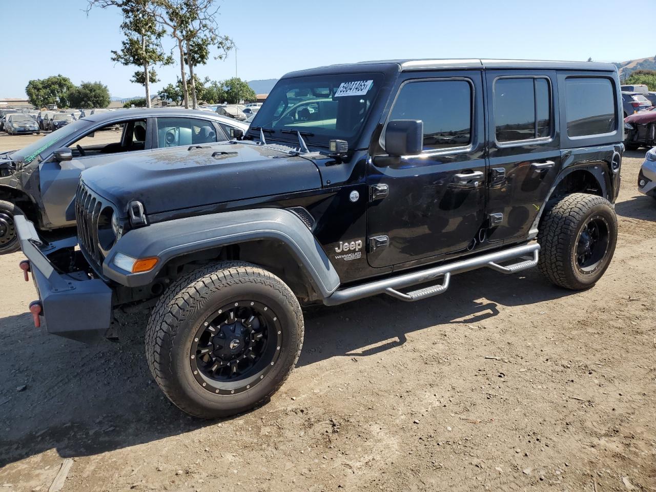 2018 Jeep Wrangler Unlimited Sport Copart, lot number: 59041465, vin: 1C4HJXDG6JW145865. Thumbnail 1