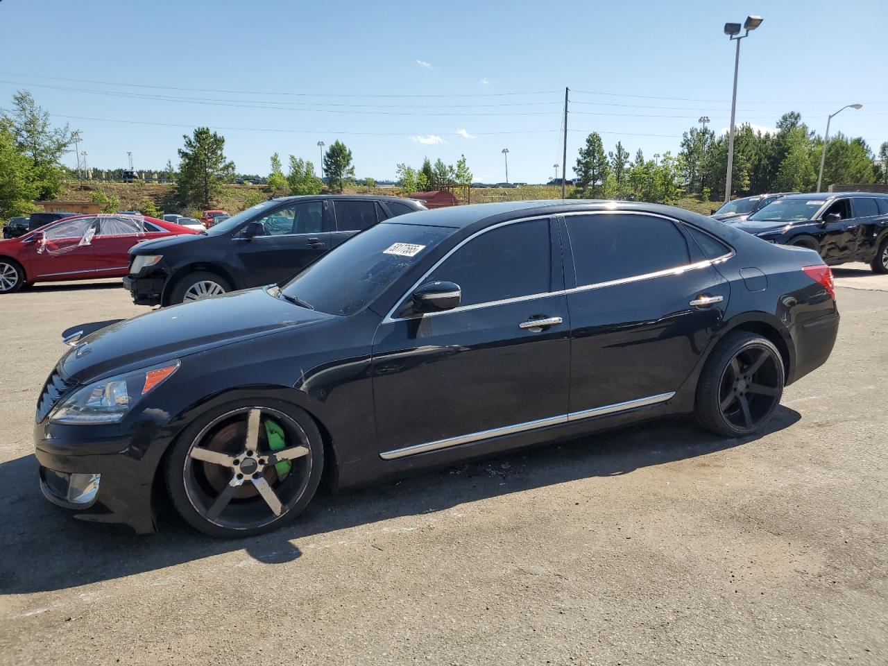 2013 Hyundai Equus Signature Copart, lot number: 58177565, vin: KMHGH4JH1DU063847. Thumbnail 1