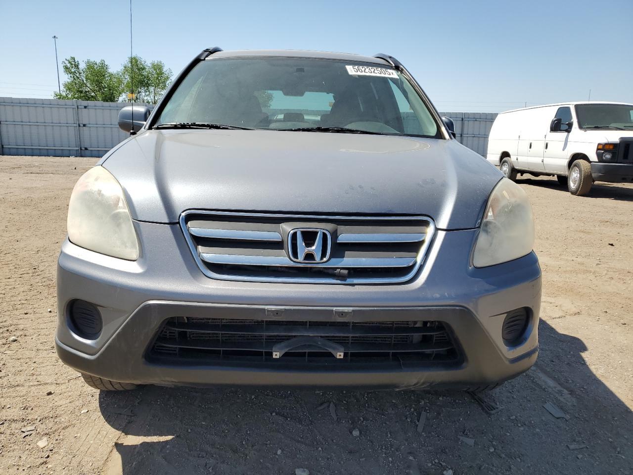 2006 Honda Cr-V Se Copart, lot number: 56232505, vin: JHLRD78926C049167. Thumbnail 5