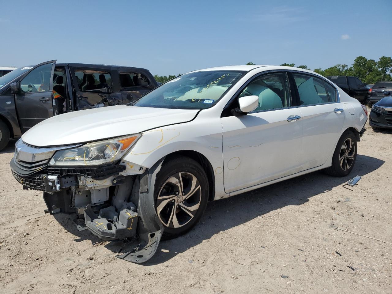 2017 Honda Accord Lx Copart, lot number: 55998415, vin: 1HGCR2F30HA120601. Thumbnail 1