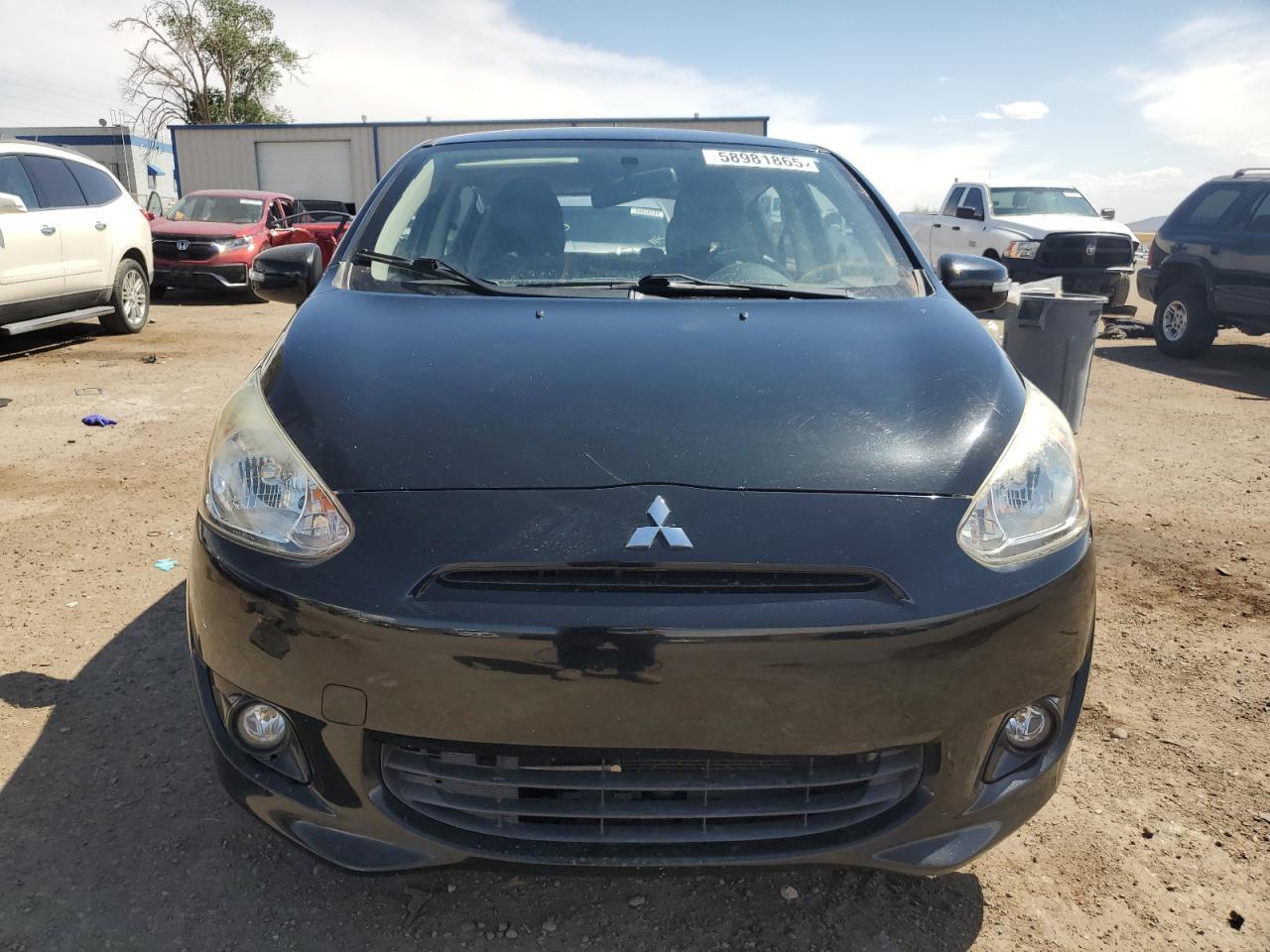 2015 Mitsubishi Mirage Es Copart, lot number: 58981865, vin: ML32A4HJ7FH014100. Thumbnail 5